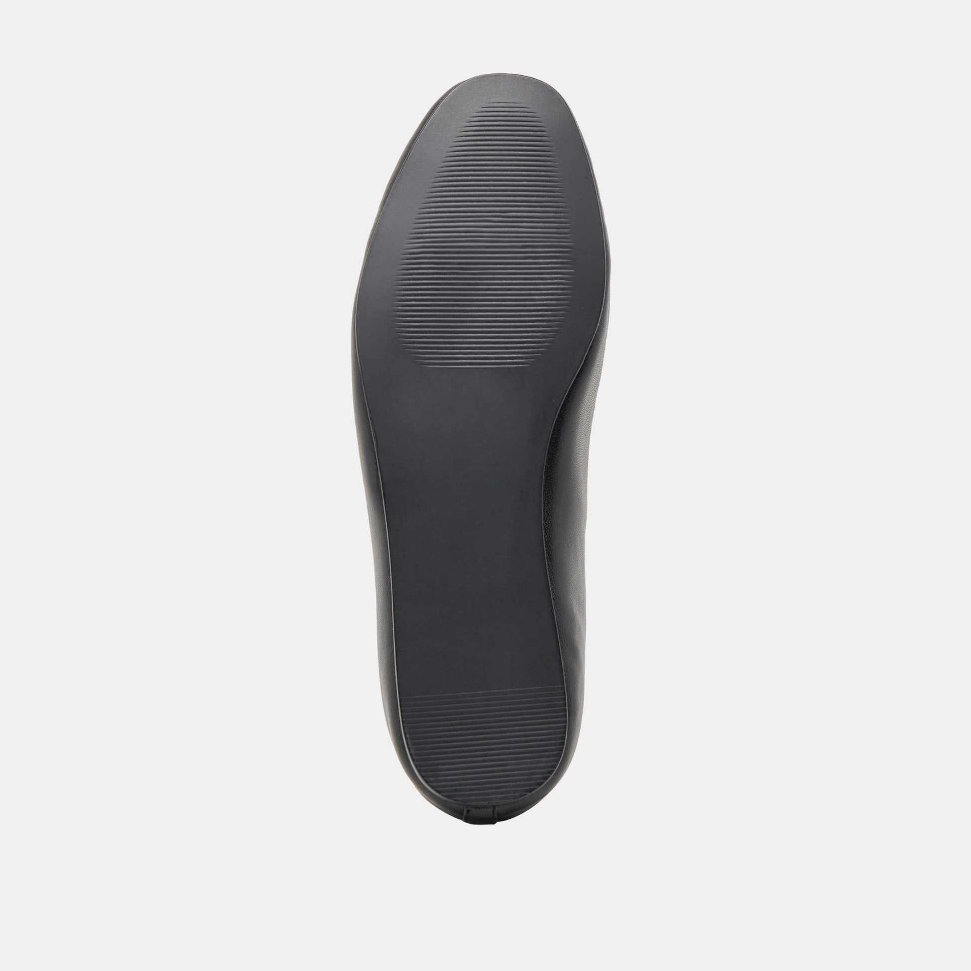 Dolce Vita Braidy Black Leather Ballet Flats
