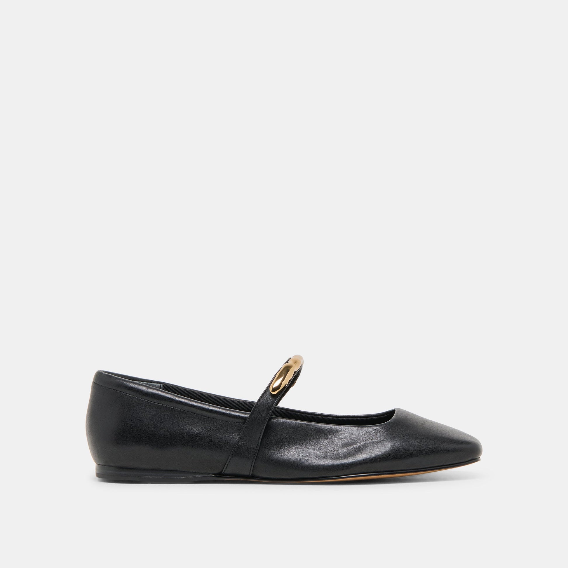Dolce Vita RADYA BALLET FLATS BLACK LEATHER