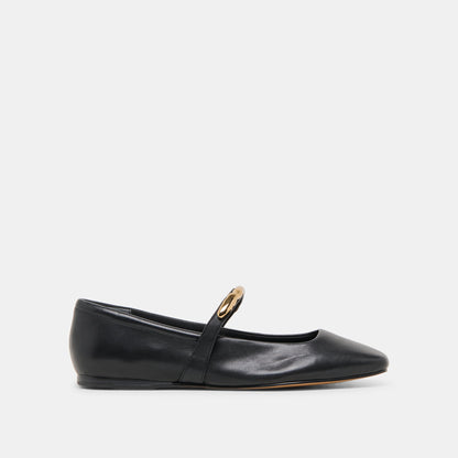 Dolce Vita RADYA BALLET FLATS BLACK LEATHER