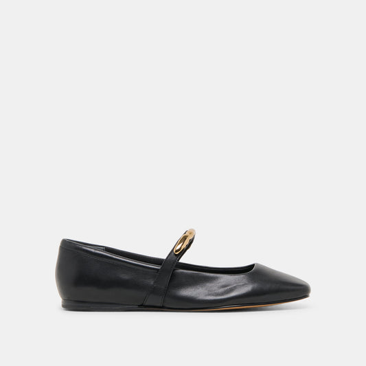 Dolce Vita RADYA BALLET FLATS BLACK LEATHER