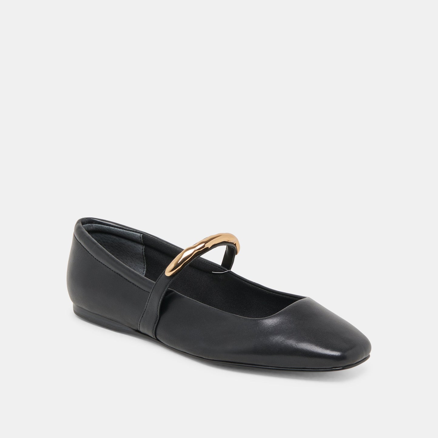 Dolce Vita RADYA BALLET FLATS BLACK LEATHER