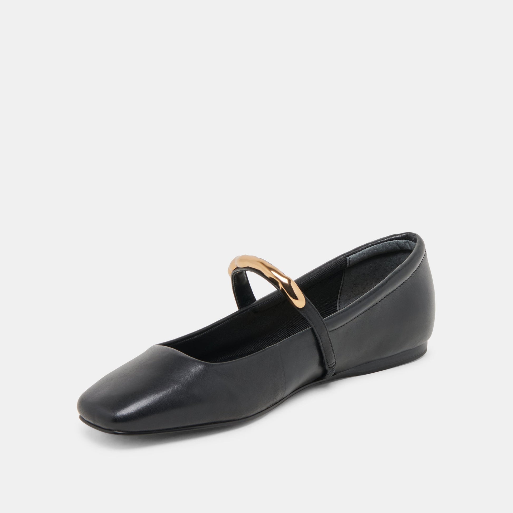 Dolce Vita RADYA BALLET FLATS BLACK LEATHER