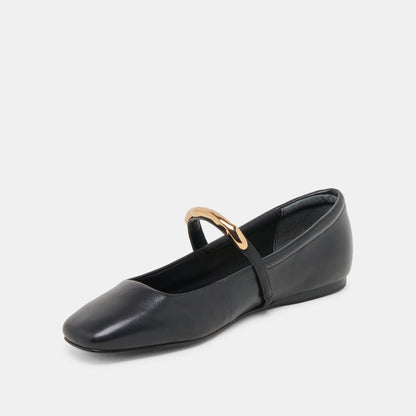 Dolce Vita RADYA BALLET FLATS BLACK LEATHER