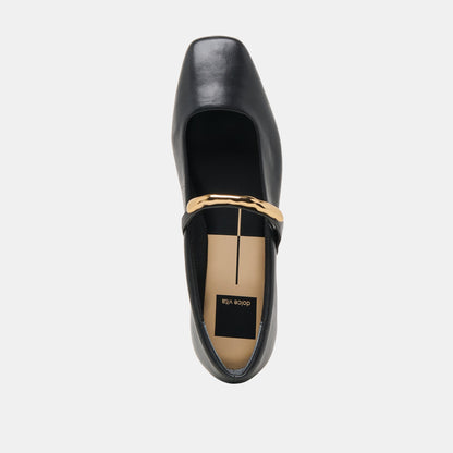 Dolce Vita RADYA BALLET FLATS BLACK LEATHER