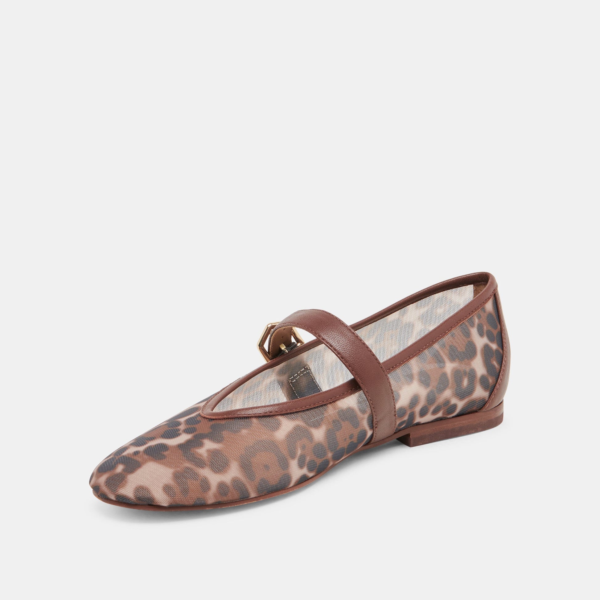Dolce Vita ROSLYN BALLET FLATS LEOPARD MESH