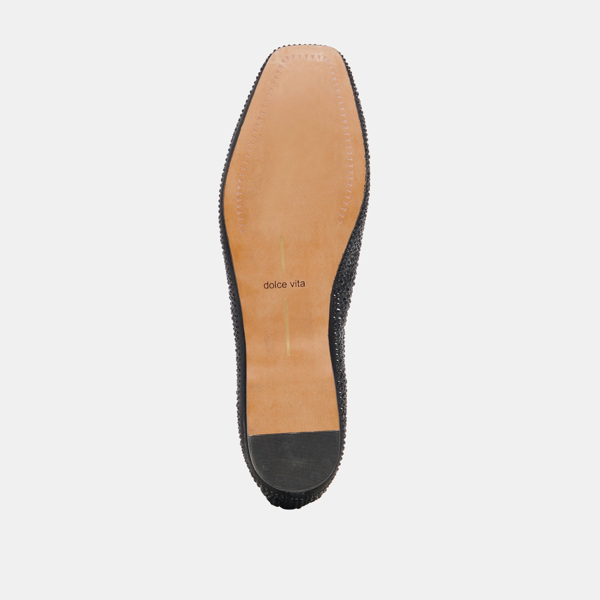 Dolce Vita REYES CRYSTAL BALLET FLATS BLACK METALLIC CRYSTAL