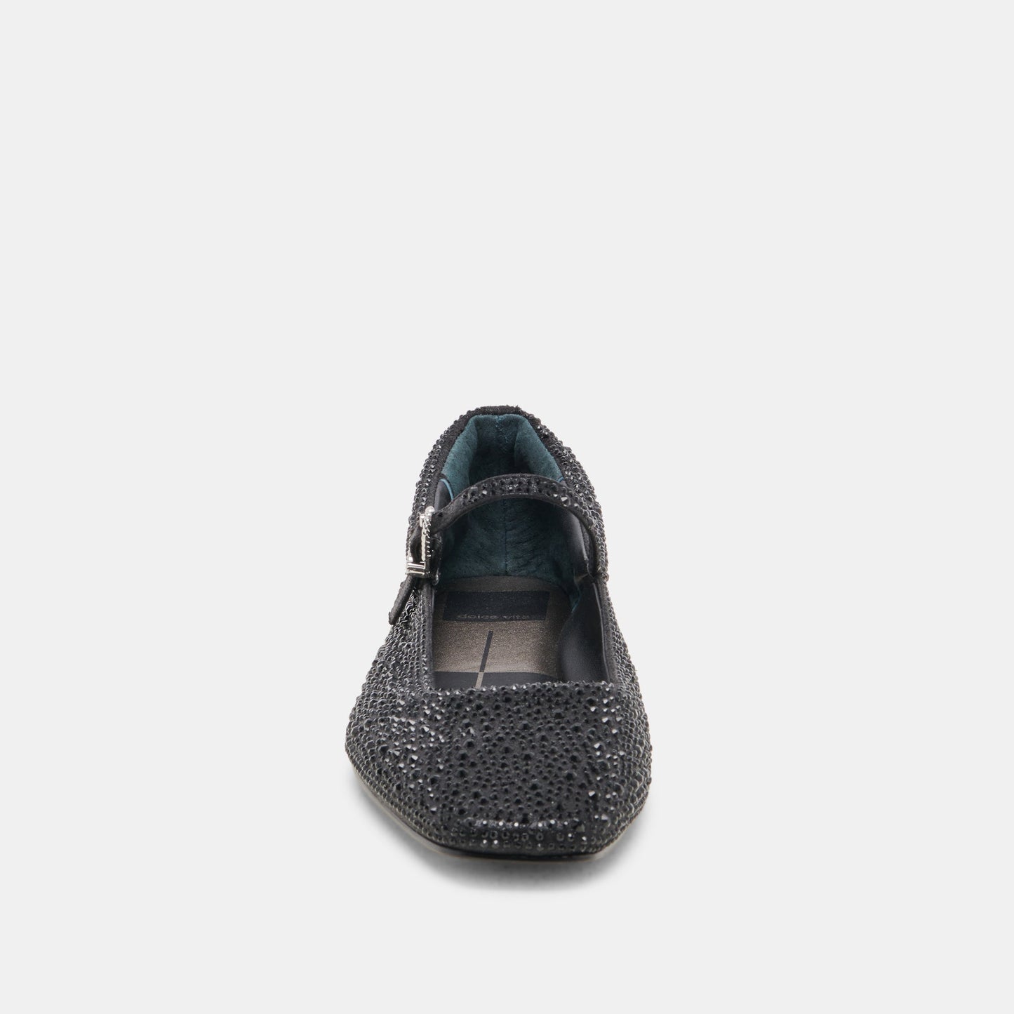 Dolce Vita REYES CRYSTAL BALLET FLATS BLACK METALLIC CRYSTAL