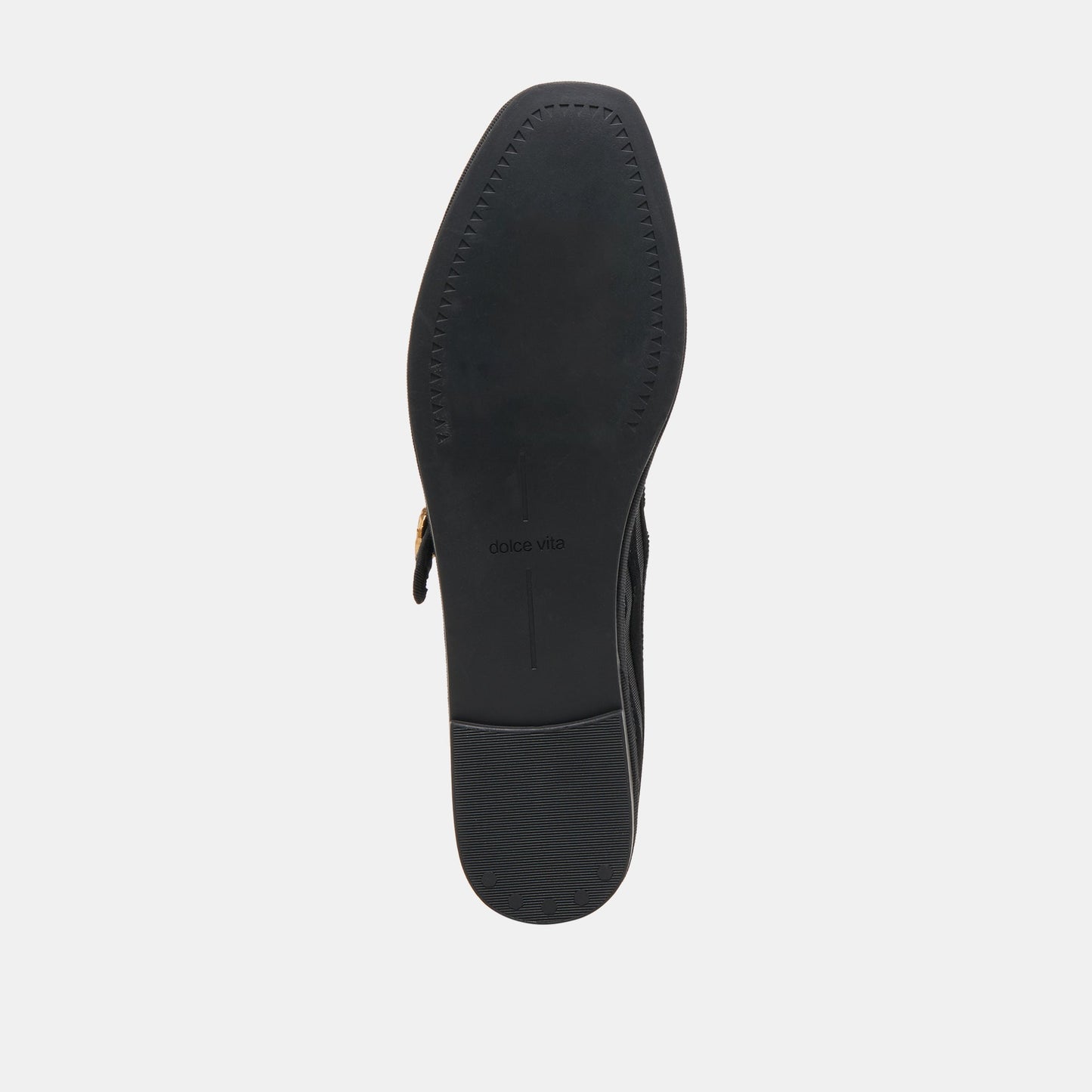 Dolce Vita TAMEKA BALLET FLATS BLACK STRIPE MESH