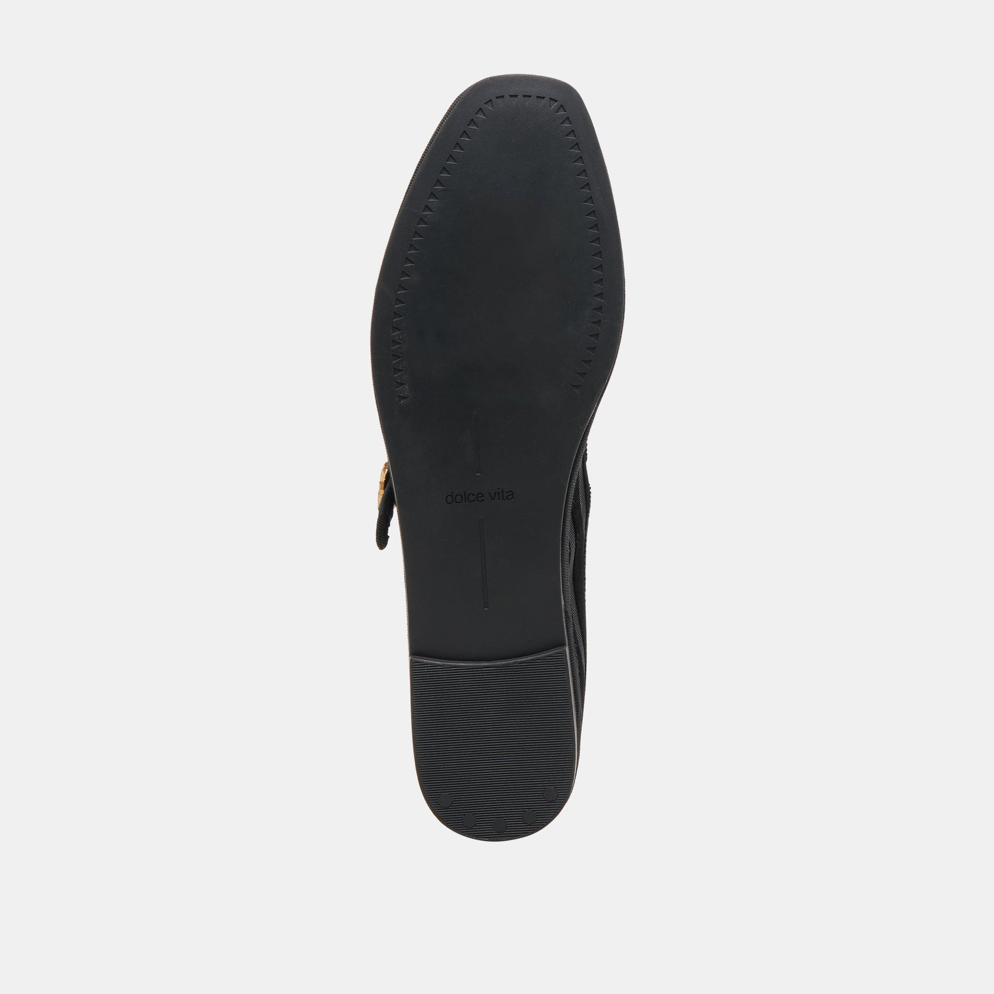 Dolce Vita TAMEKA BALLET FLATS BLACK STRIPE MESH