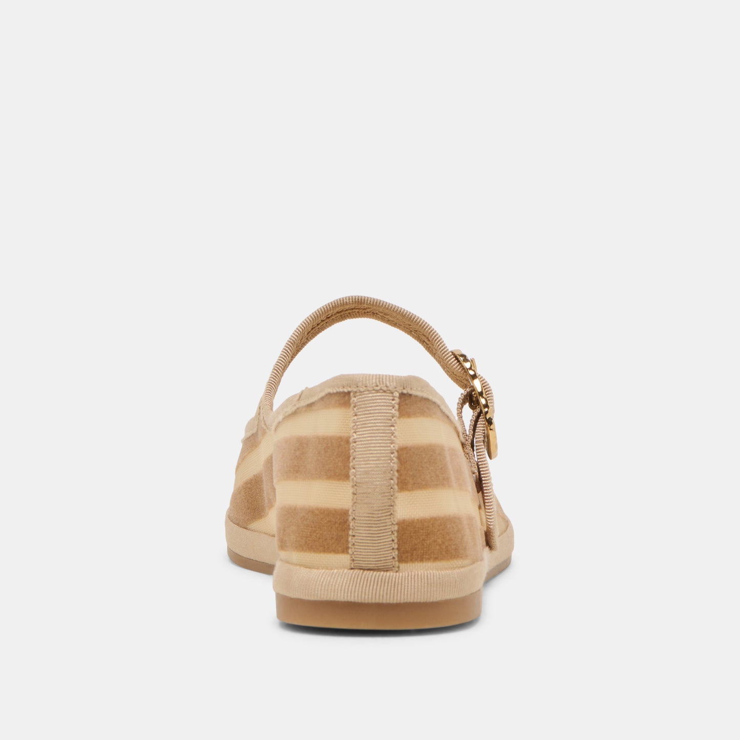 Dolce Vita TAMEKA BALLET FLATS TAN STRIPE MESH