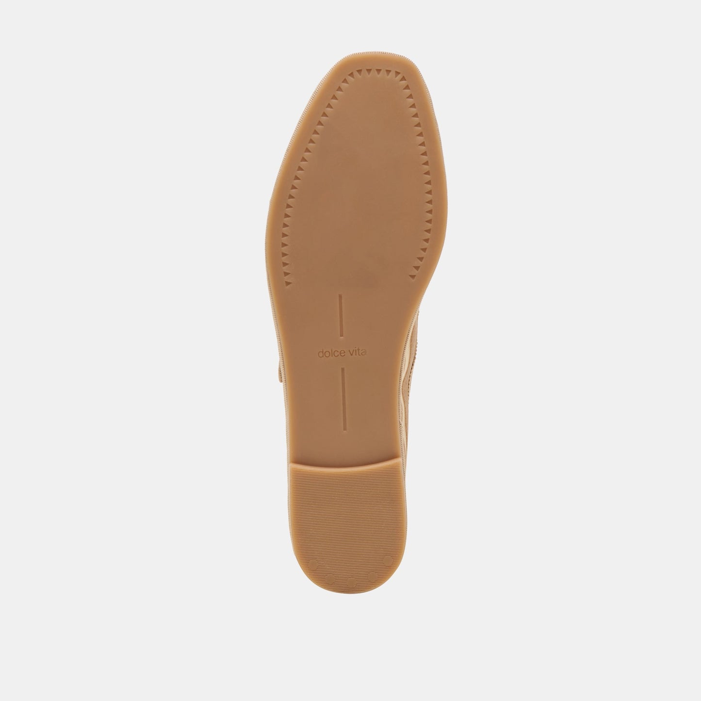 Dolce Vita TAMEKA BALLET FLATS TAN STRIPE MESH