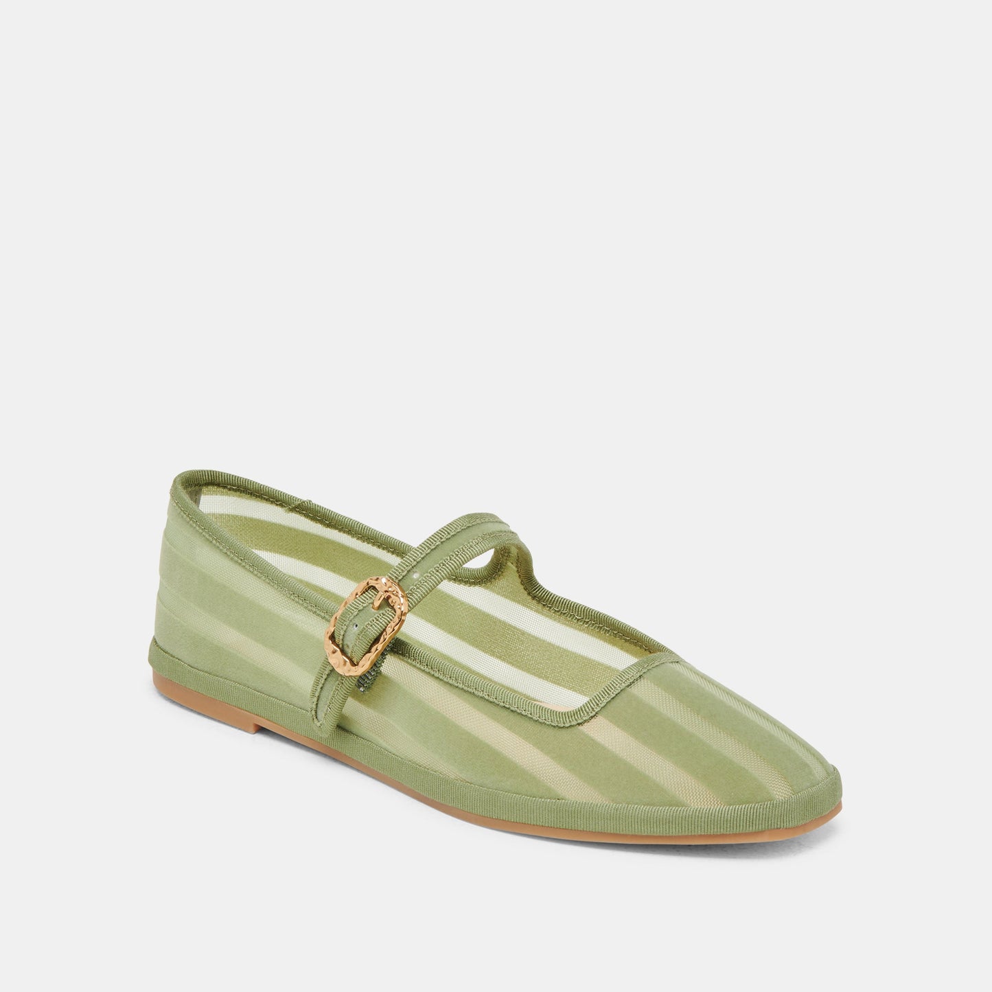 Dolce Vita TAMEKA BALLET FLATS JADE STRIPE MESH