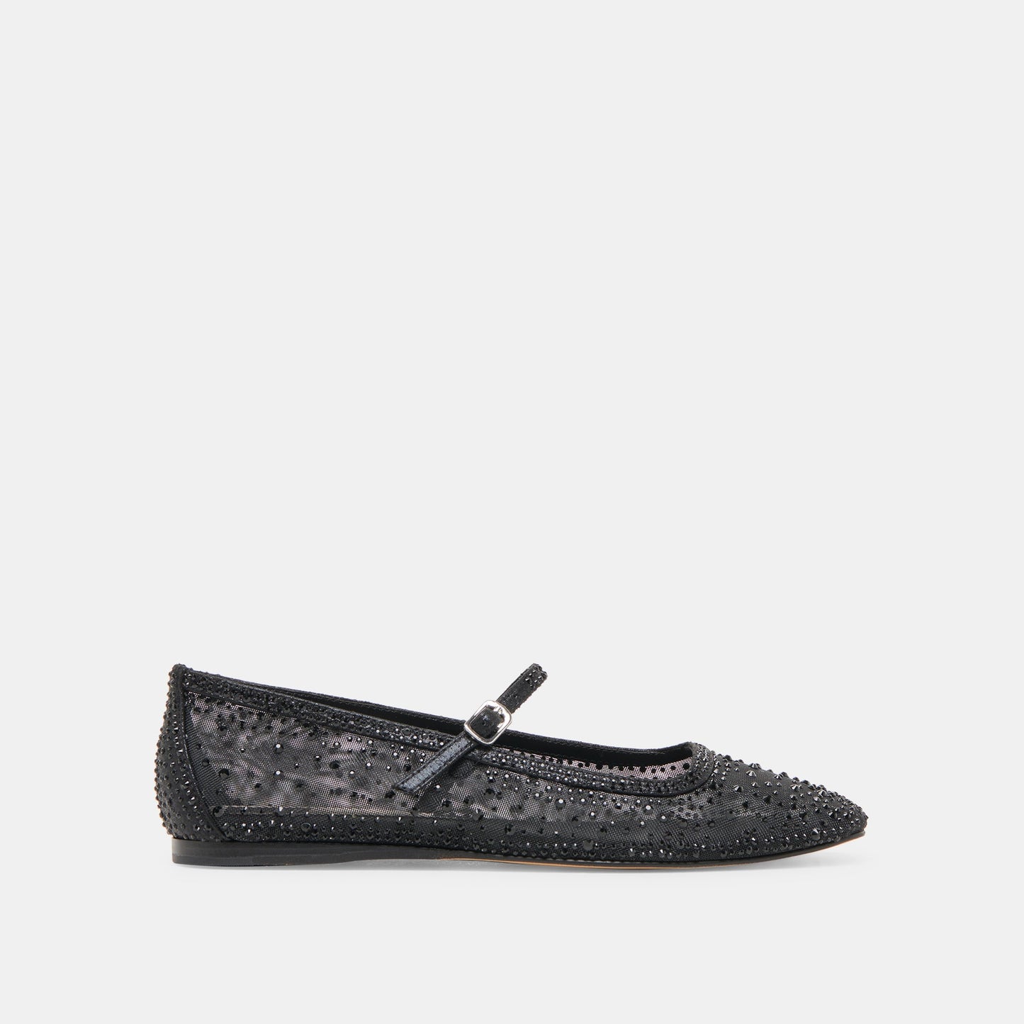 Dolce Vita REYES CRYSTAL BALLET FLATS BLACK MESH