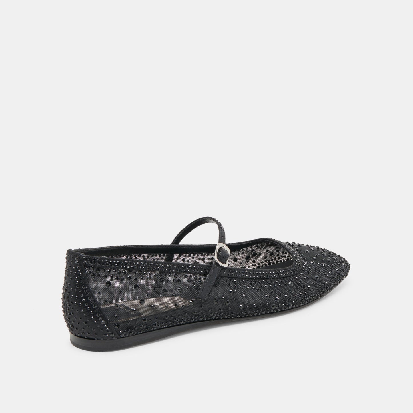 Dolce Vita REYES CRYSTAL BALLET FLATS BLACK MESH