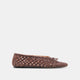 BROWN WOVEN LEATHER