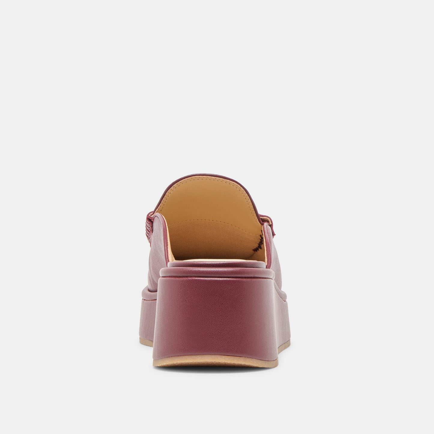 Dolce Vita Dorrel Maroon Leather Loafers