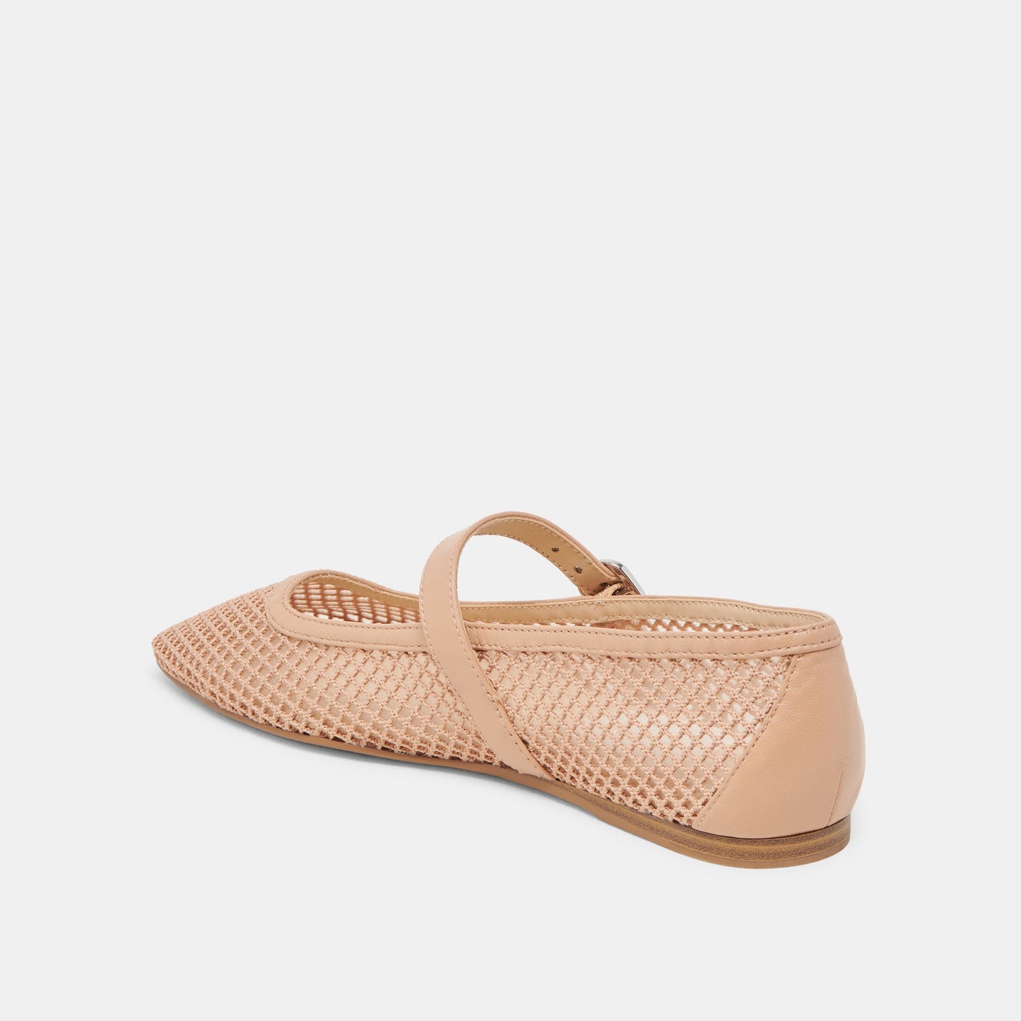 Dolce Vita RODNI MESH BALLET FLATS LIGHT TAN WOVEN MESH