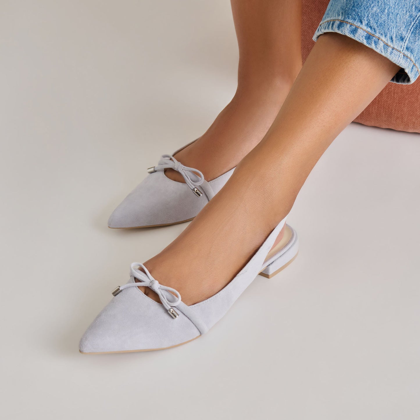 Dolce Vita PAYGE FLATS DUSTY BLUE SUEDE