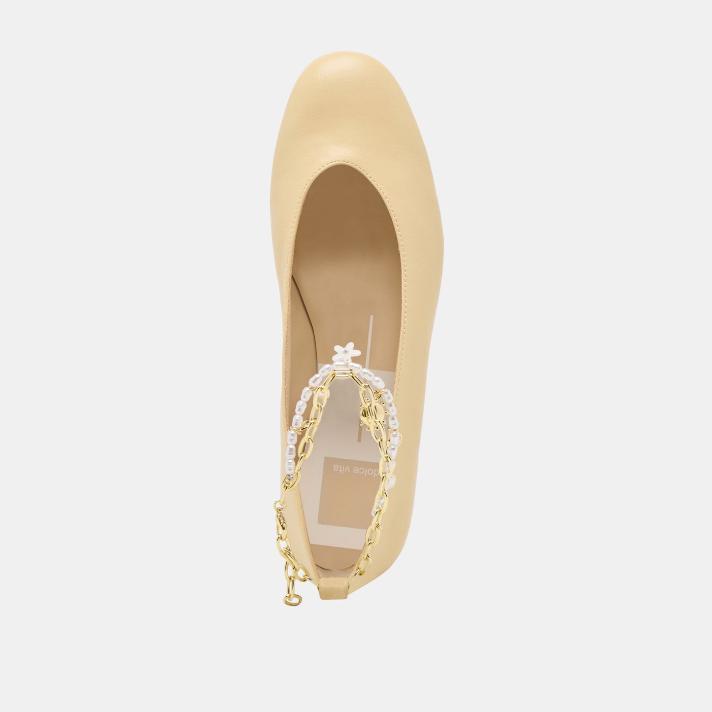 Dolce Vita Baiden Warm Natural Leather Ballet Flats