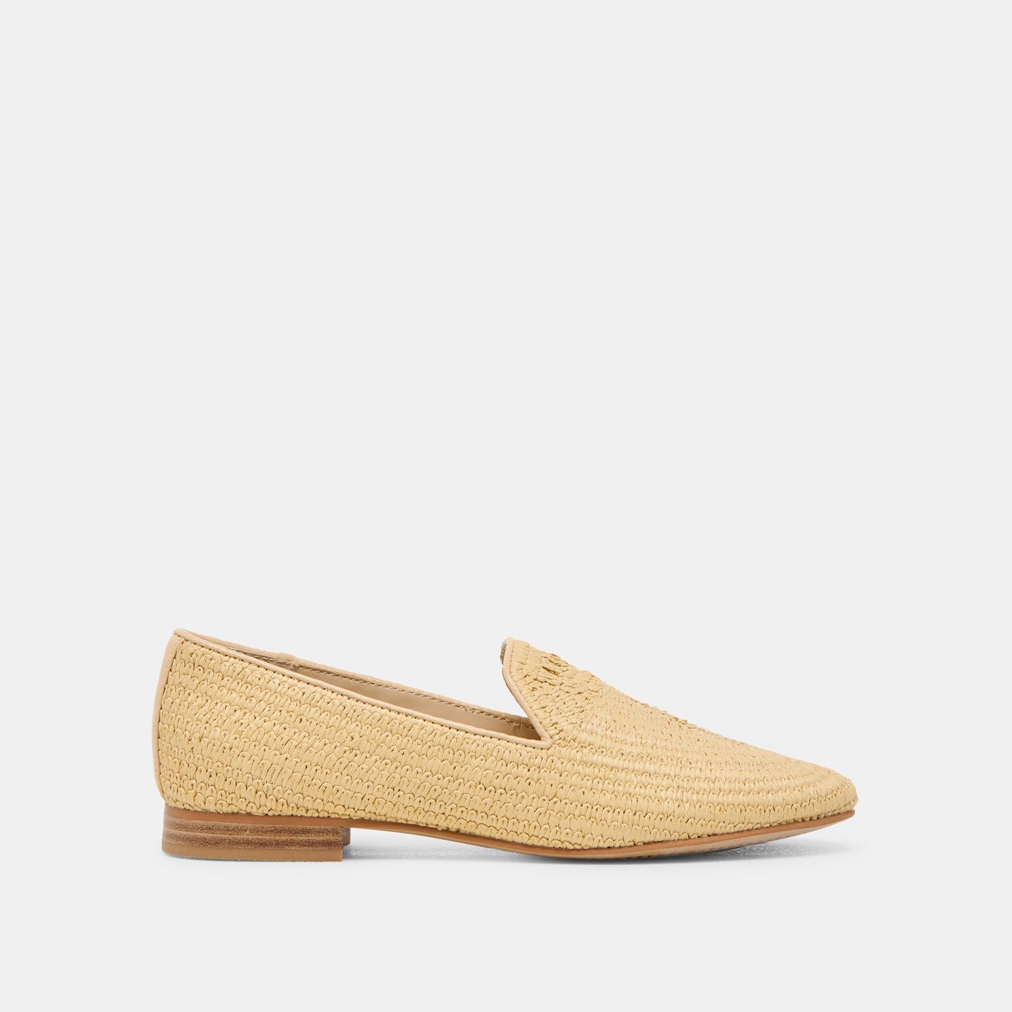 Dolce Vita Baylen Natural Woven Raffia Flats