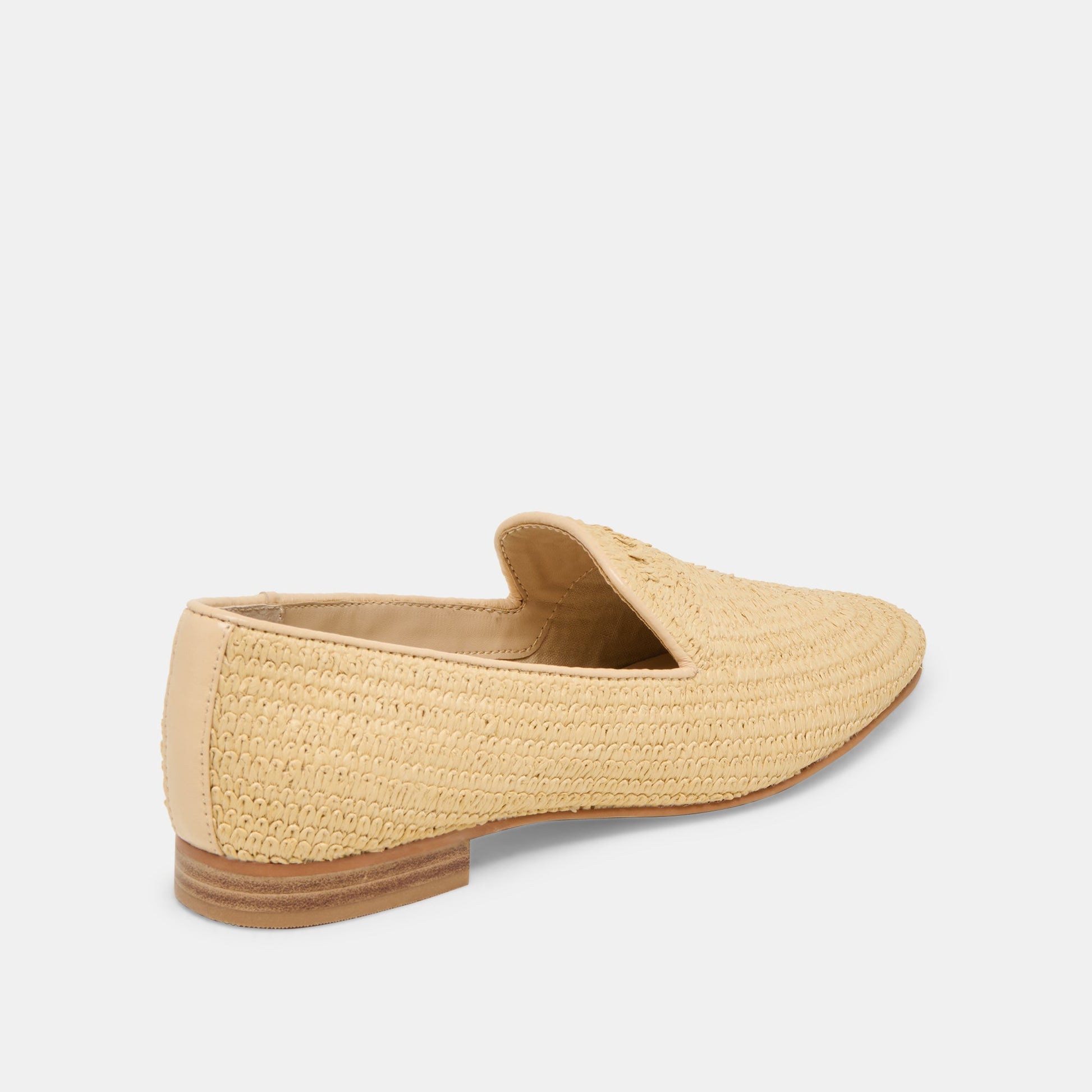 Dolce Vita Baylen Natural Woven Raffia Flats