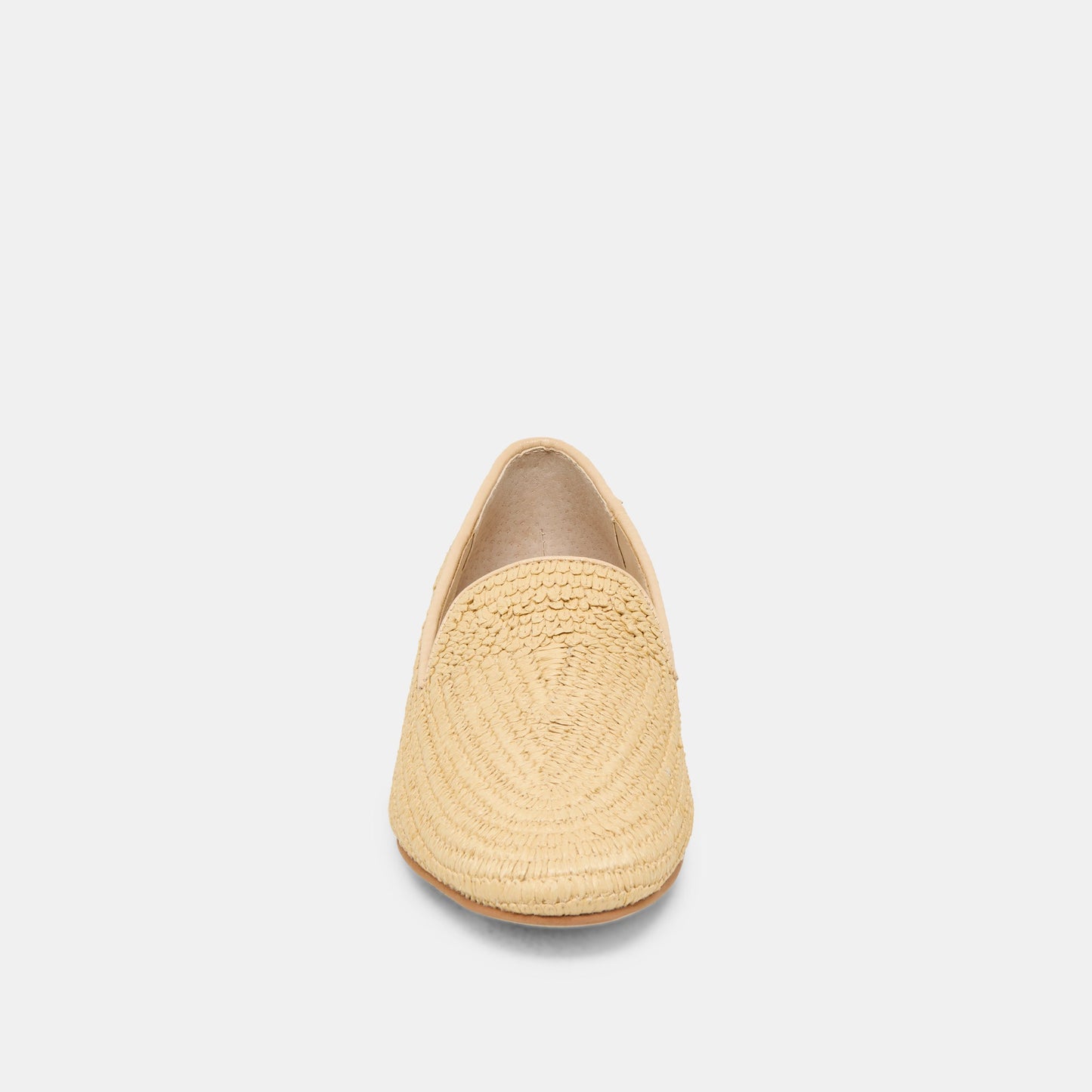 Dolce Vita Baylen Natural Woven Raffia Flats