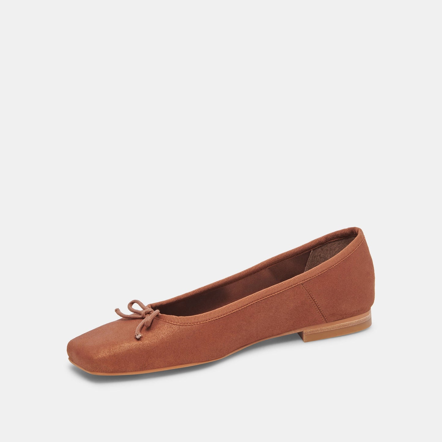 Dolce Vita ANISA Ballet Flats Copper Metallic Suede