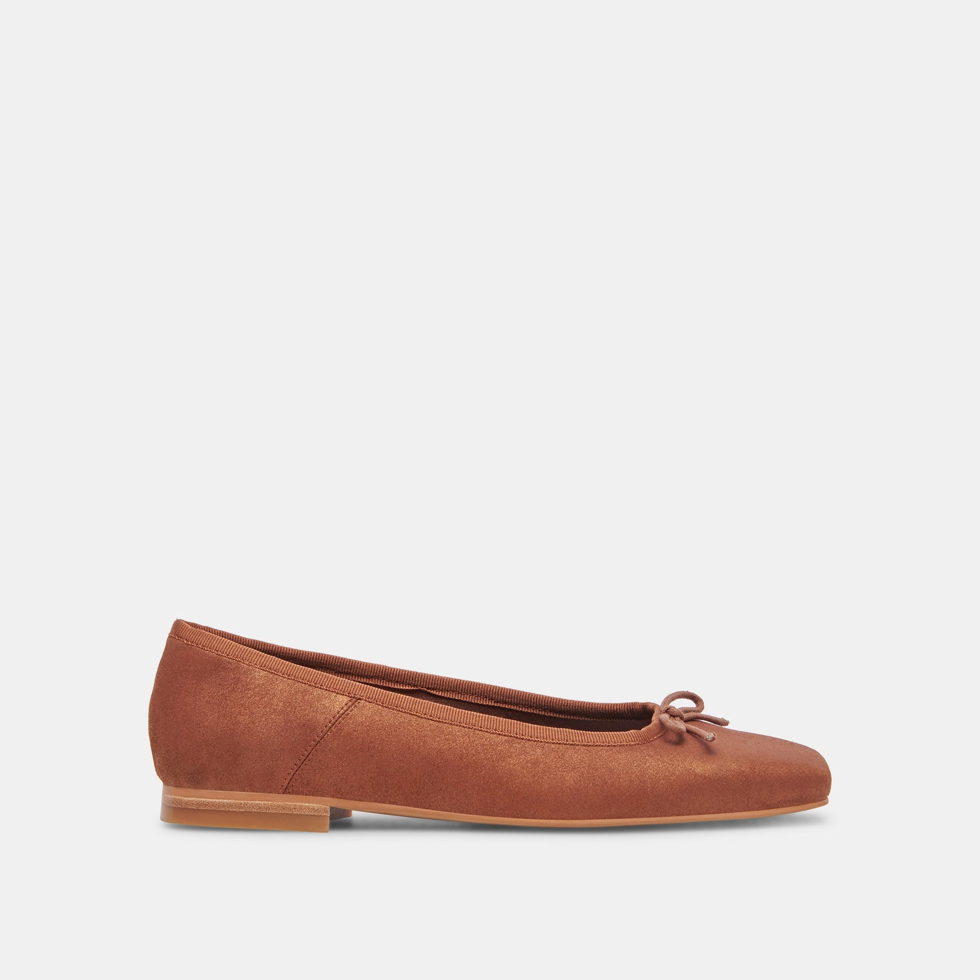 Dolce Vita ANISA Ballet Flats Copper Metallic Suede