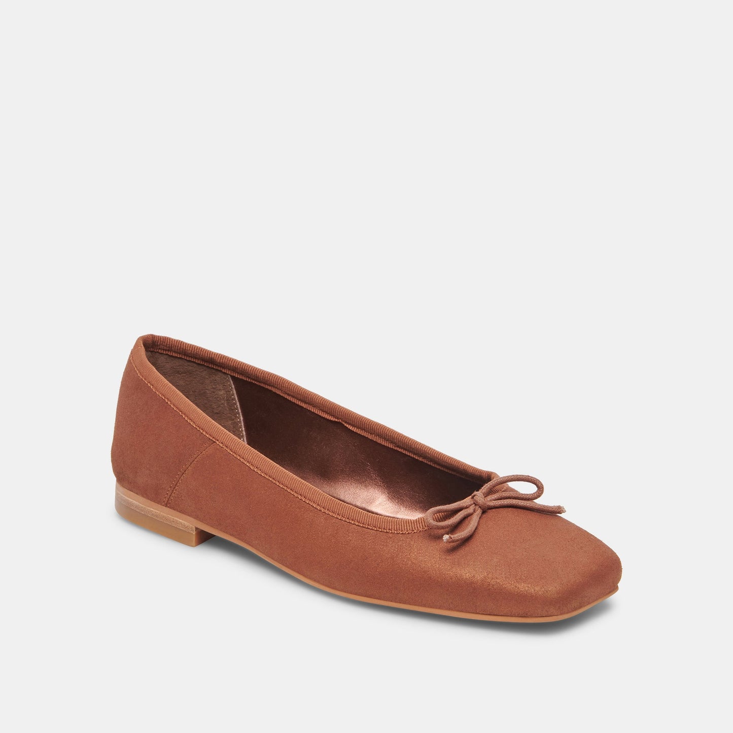 Dolce Vita ANISA Ballet Flats Copper Metallic Suede