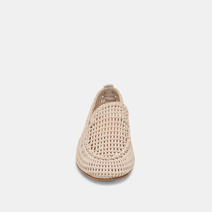 Dolce Vita Armond Bone Woven Leather Flats