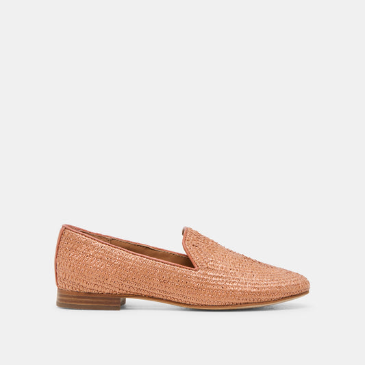 Dolce Vita Baylen Maple Woven Raffia Flats