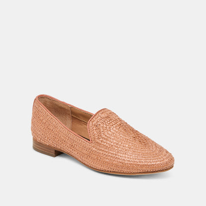 Dolce Vita Baylen Maple Woven Raffia Flats