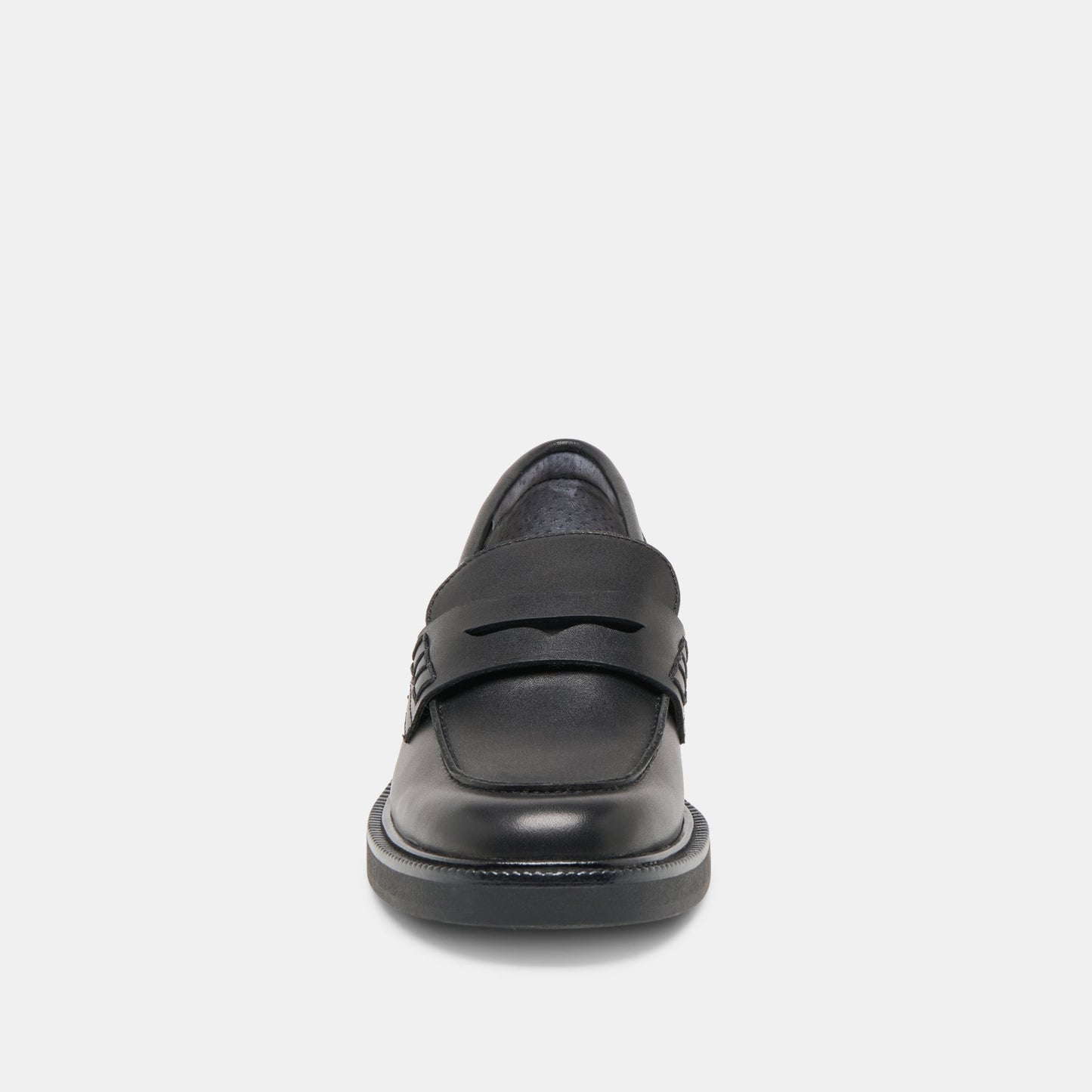Dolce Vita Tiggy Black Leather Loafers