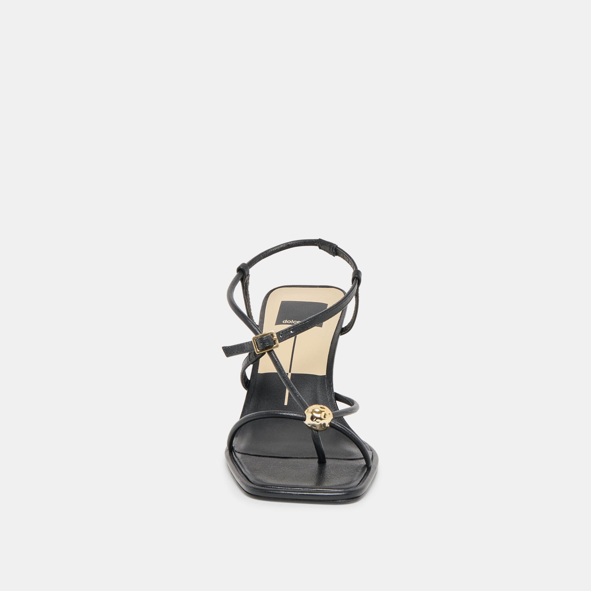 Dolce Vita Mylee Black Leather Heels