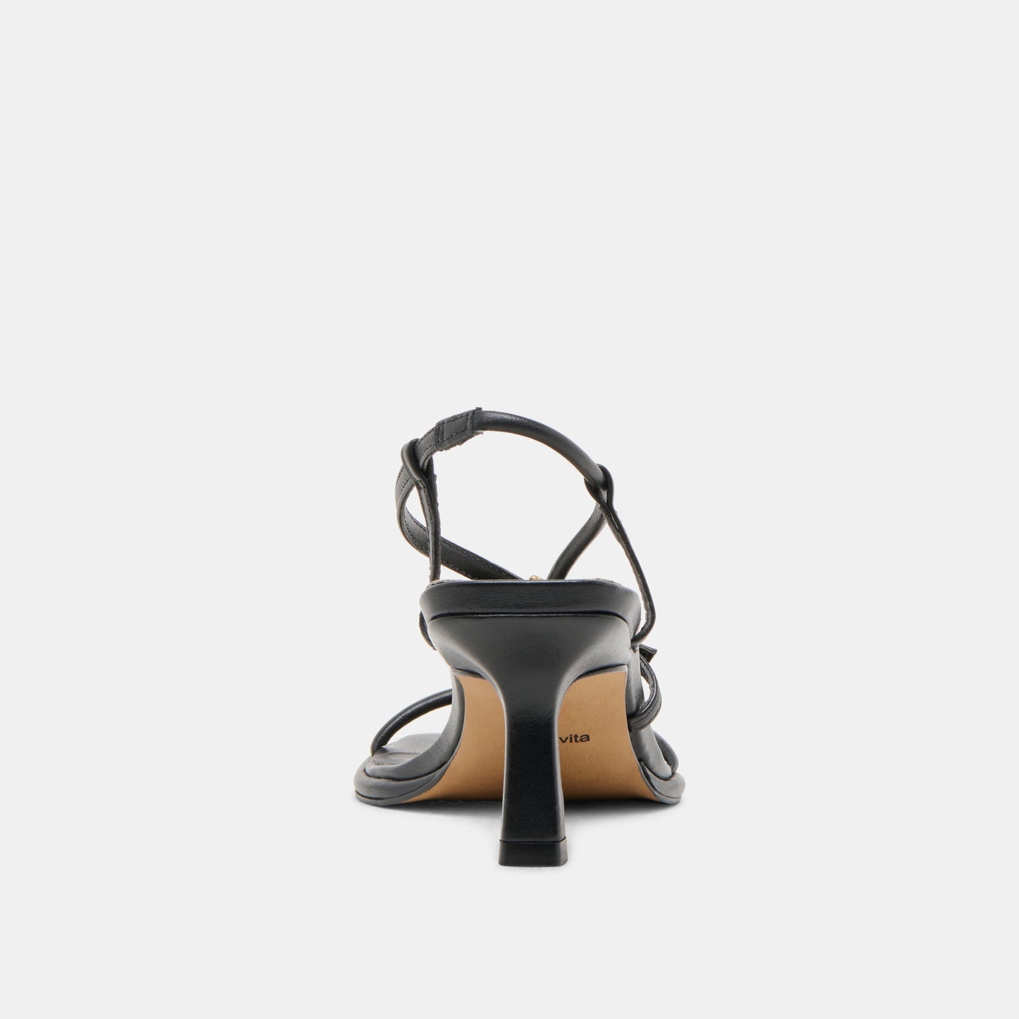 Dolce Vita Mylee Black Leather Heels