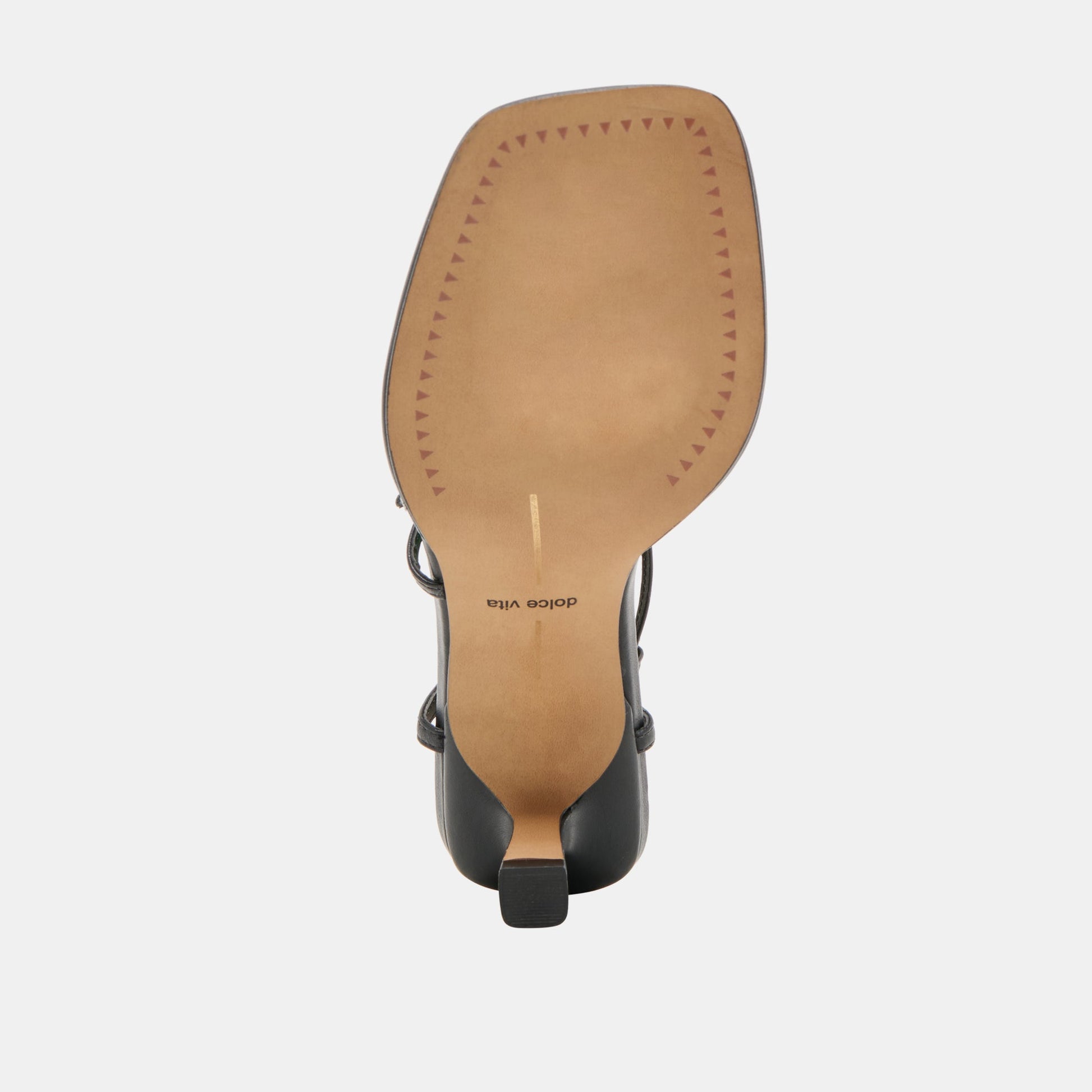 Dolce Vita Mylee Black Leather Heels