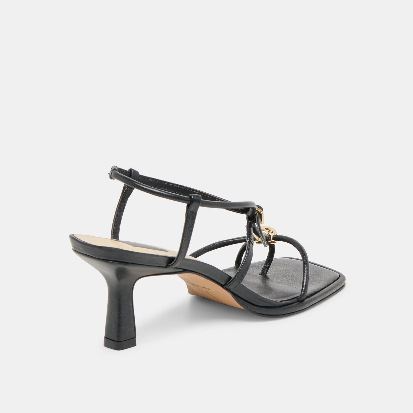 Dolce Vita Mylee Black Leather Heels