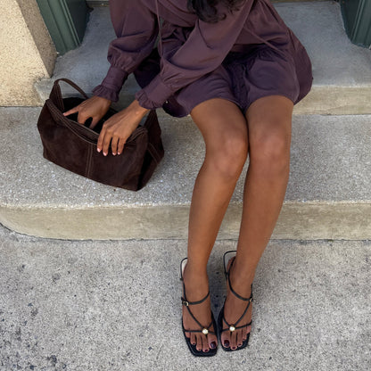Dolce Vita Mylee Black Leather Heels