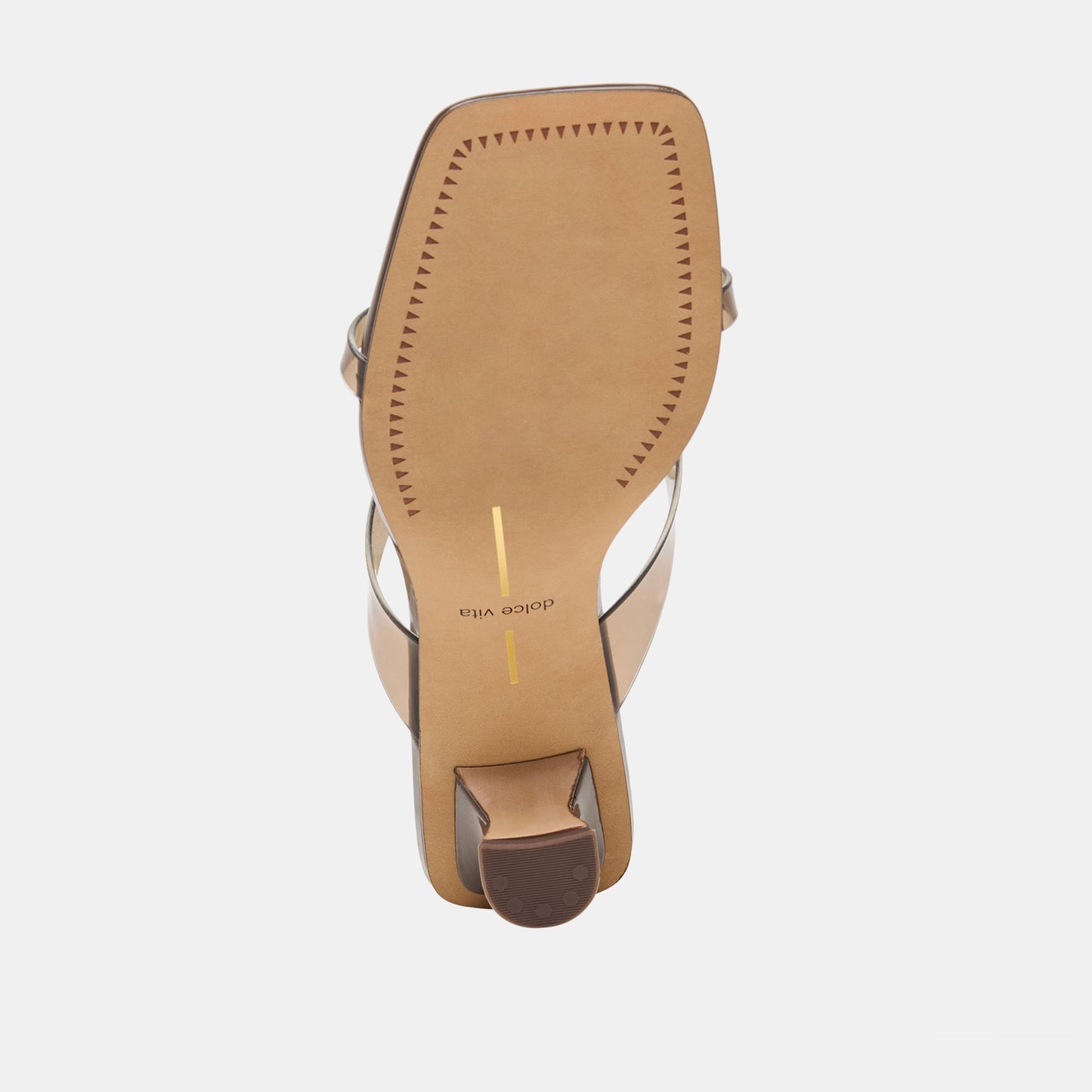 Dolce Vita Brevel Vinyl Dk Brown Jelly Heels