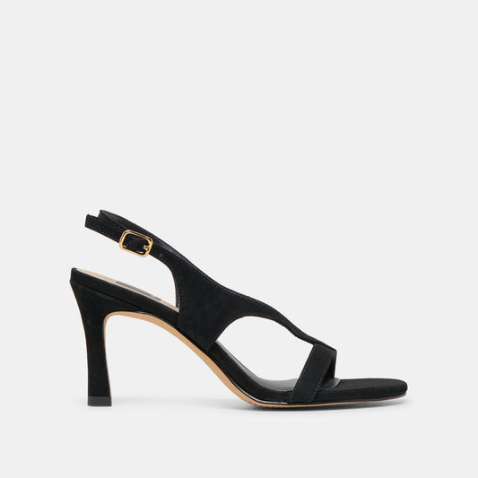 Dolce Vita Izela Onyx Suede Heels