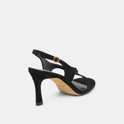 Dolce Vita Izela Onyx Suede Heels