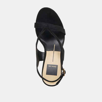 Dolce Vita Izela Onyx Suede Heels