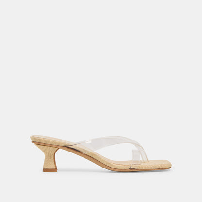 Dolce Vita Brevel Vinyl Crystal Jelly Heels