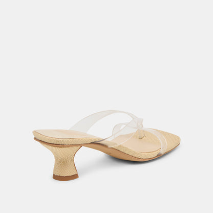 Dolce Vita Brevel Vinyl Crystal Jelly Heels