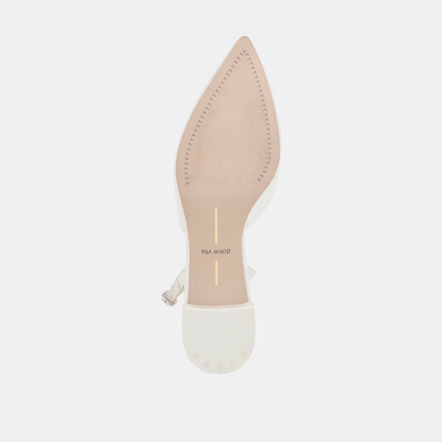 Dolce Vita Carel Off White Satin Heels