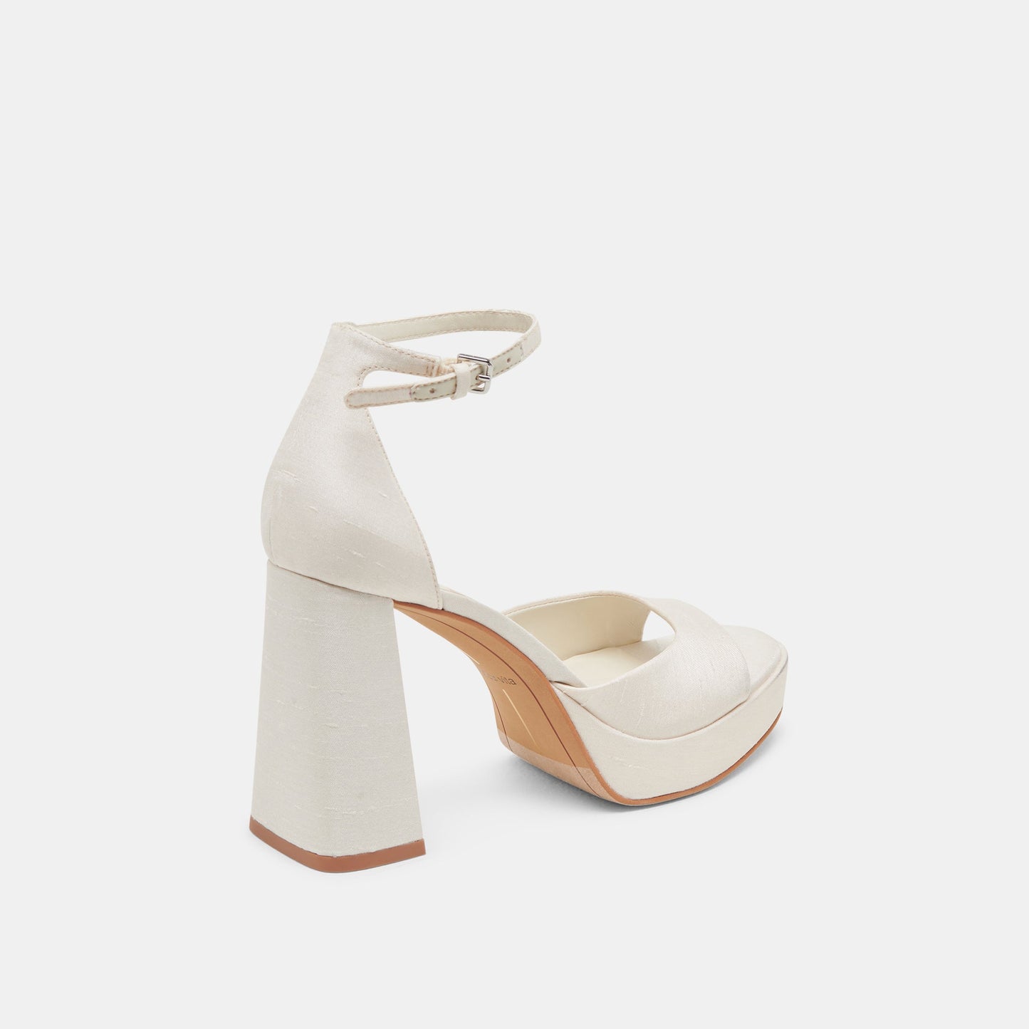 Dolce Vita PANDRO HEELS WHITE SATIN