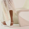 Dolce Vita KAMRA PEARL HEELS TRUE WHITE SATIN