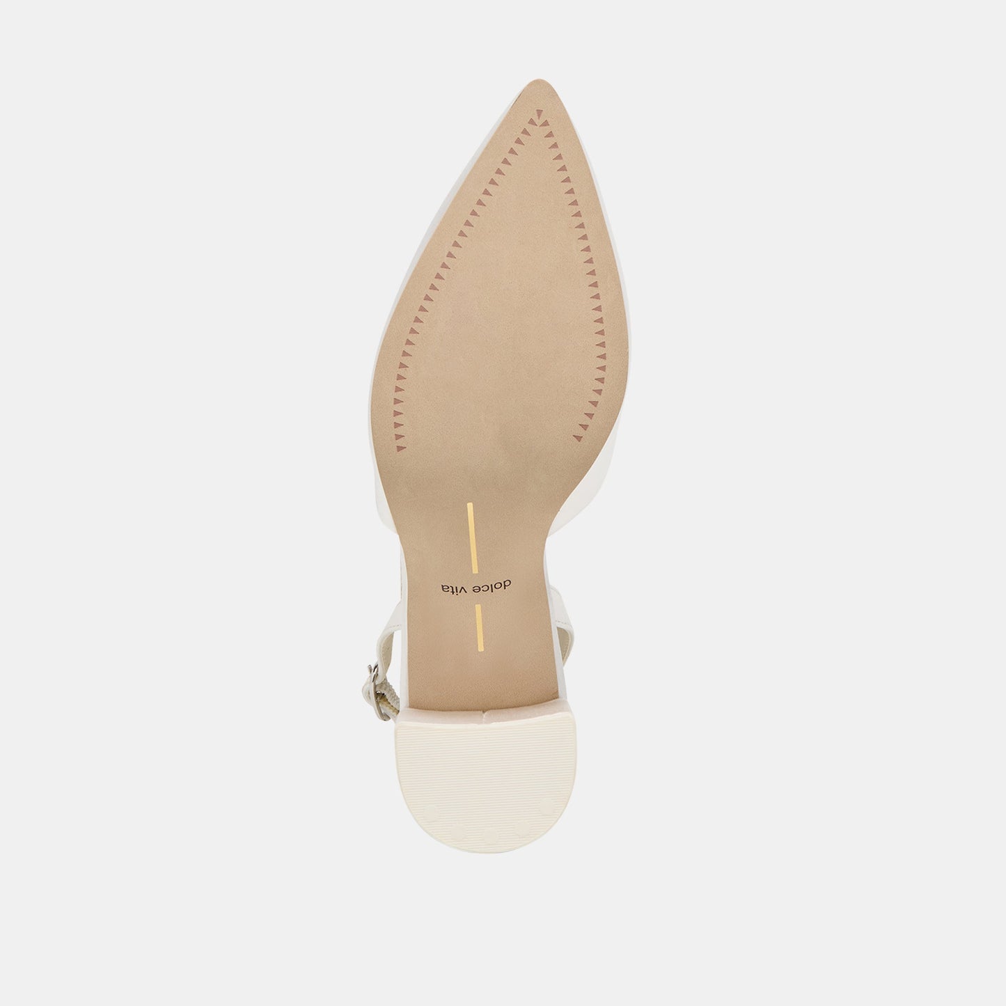 Dolce Vita Carel True White Satin High Heels
