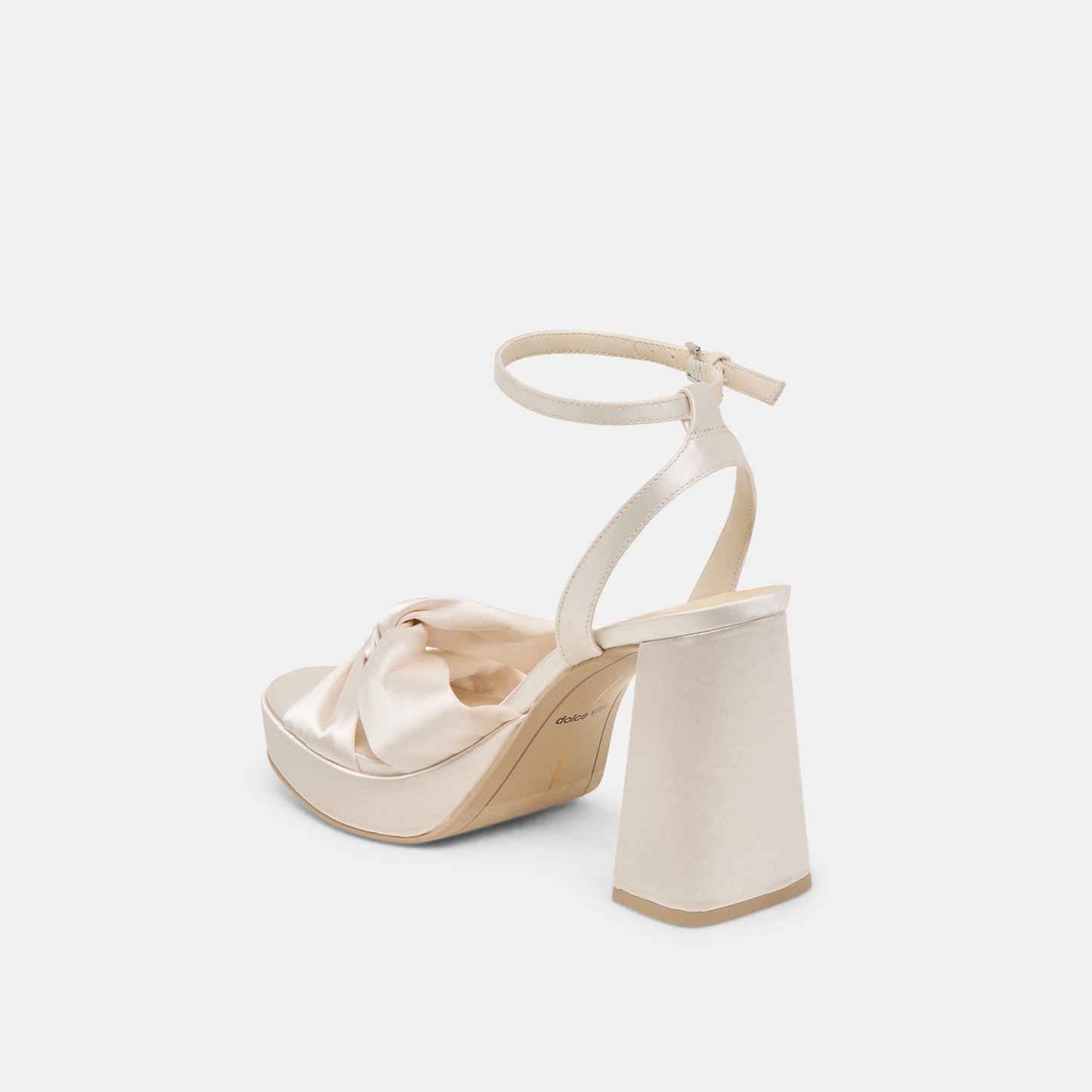 Dolce Vita PARLO HEELS IVORY SATIN
