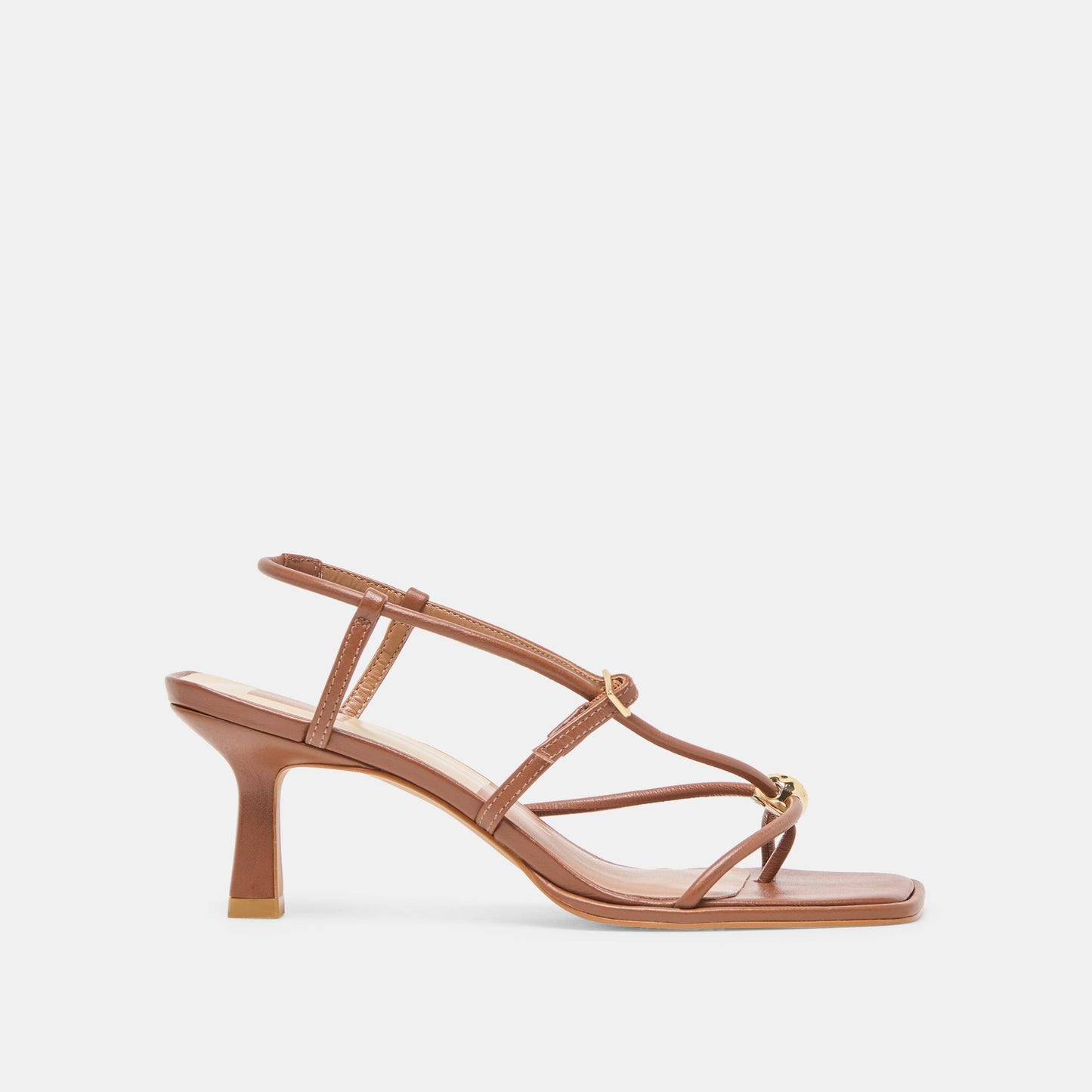Dolce Vita Mylee Cognac Leather Heels